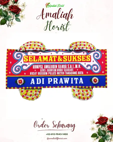 Papan Bunga Ucapan Selamat Tegalgot